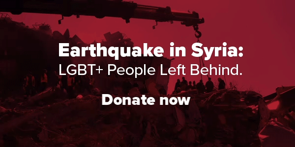 Earthquake in Syria: LGBT+ people left behind